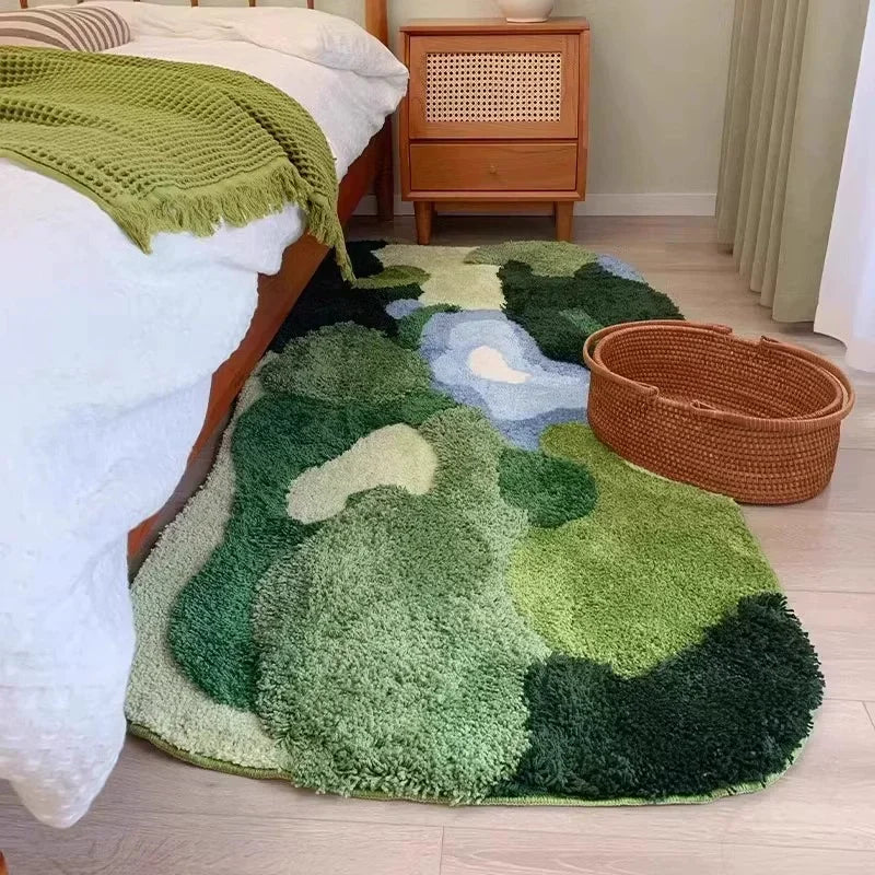 Garden Moss Hand Tufted Rug