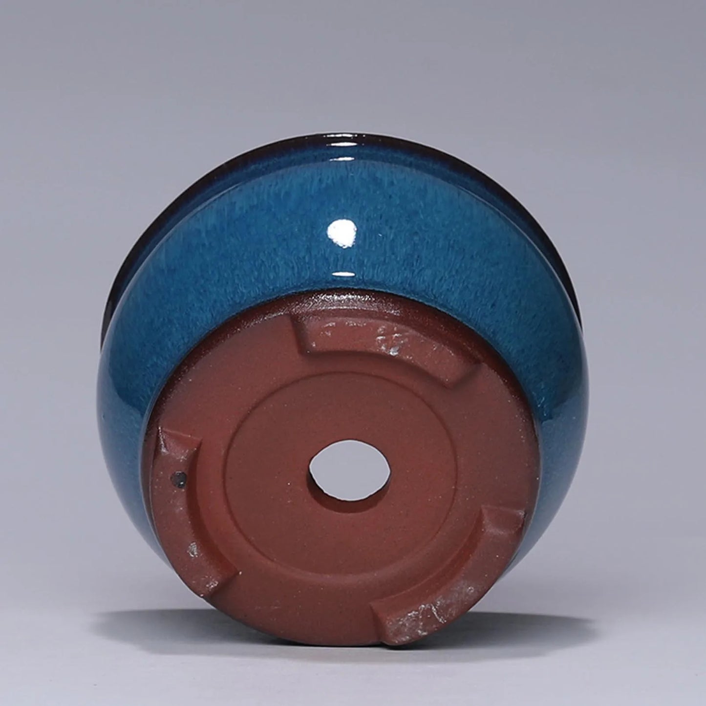 Blue Ceramic Garden Planter Pot